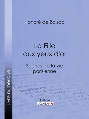 cover image of La Fille aux yeux d'or